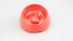 Plastic 190g Small Pet Feeder Bowl Pantone Cat Slow Feeder