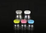 75ml Clear PET Yogurt Pudding Bottle For Food Packaging