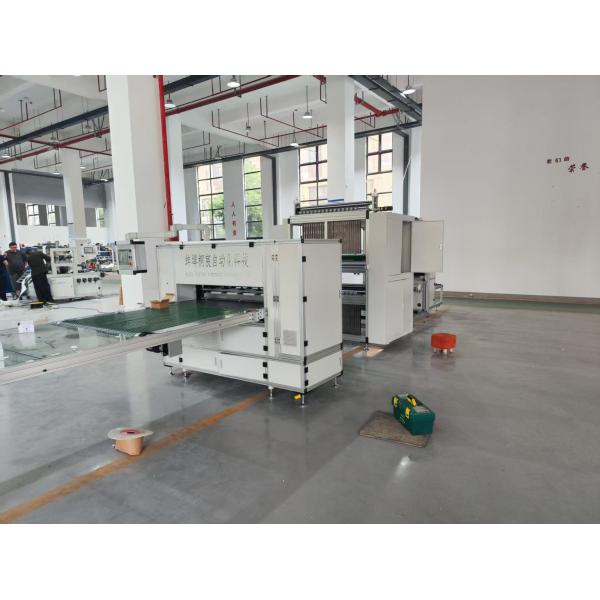 Fully Automatic Servo Glass Fiber Line Pleated Paper Machine Production Line Glue-free Glass Fiber Filter Element