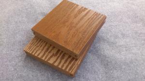 Wholesale Anti-Corrosion Grooves / Slot Wood Fiber / WPC Composite Decking For Pool from china suppliers