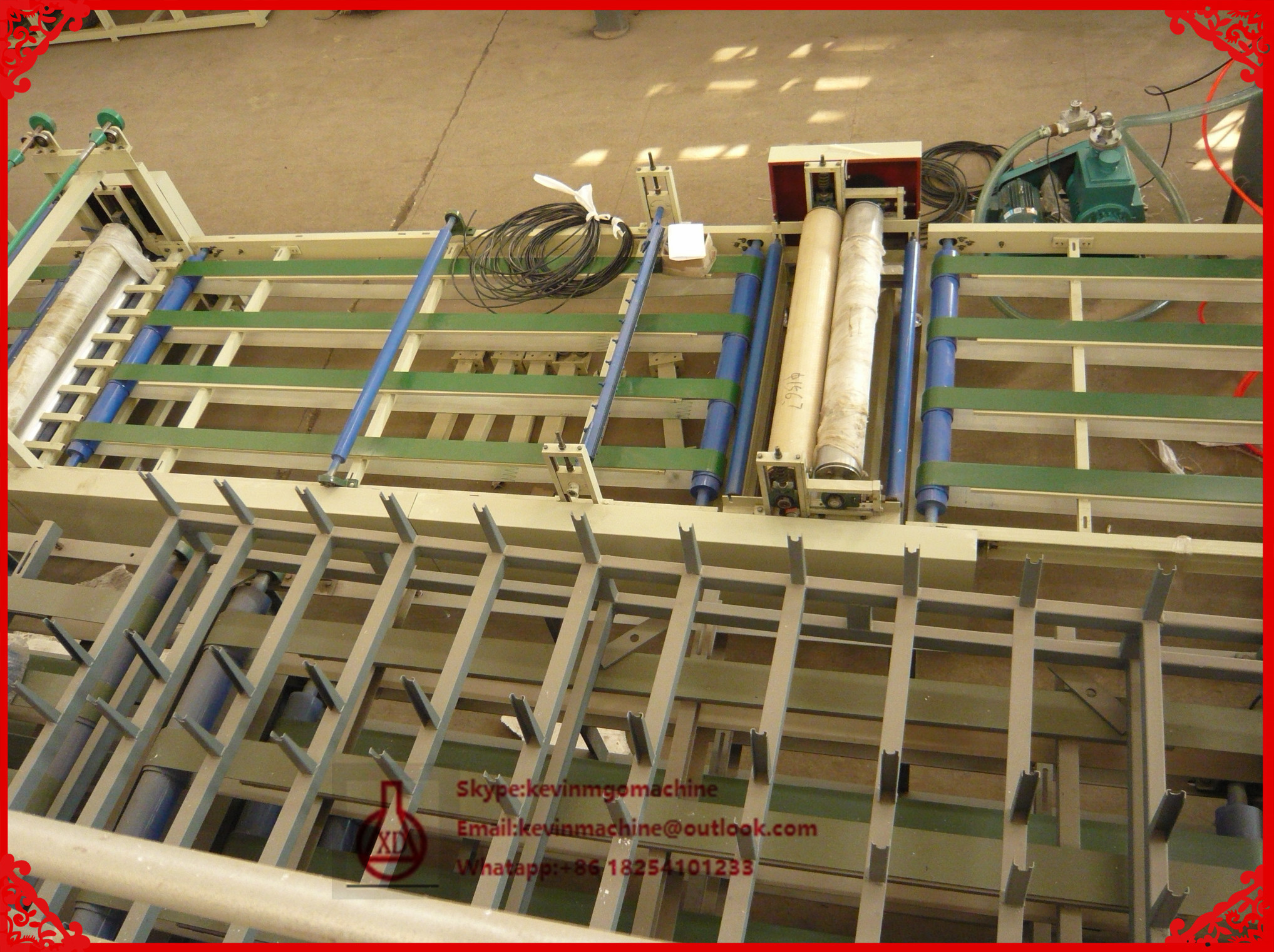 EPS Wall Board Door Making Machines with 150 Sheets Production Capacity