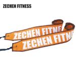 Crossfit Wrist Wraps Fitness 7.3cm Orange Cotton Cloth Powerlifting