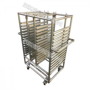 China Stainless Steel Pipe Rack Custom Structural Easy Assemble For Electronic Equipment on sale