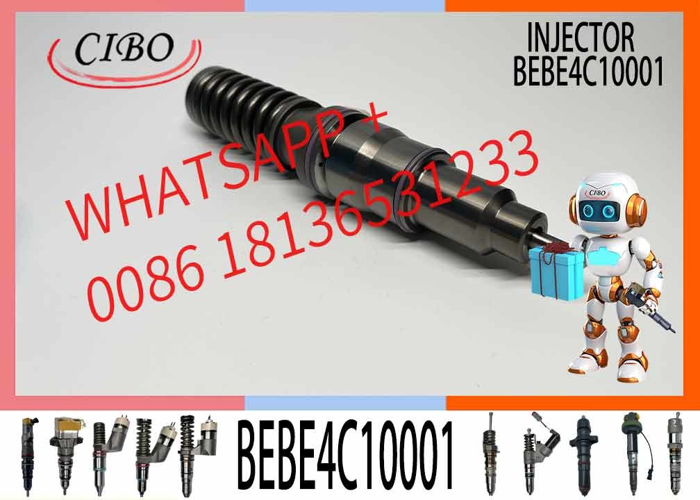 High Quality Excavator Parts BEBE4C10001 diesel Fuel Injector 3803848 21586294 3801439 for Excavator Injector