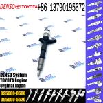 Common Rail Fuel Injector 23670-30280 095000-8500 For D-enso Hilux Hiace Land