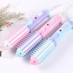 Ultralight Ceramic Hair Curler And Straightener , 20W Frizzproof 3 In 1 Hair