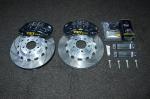 BMW M3 Instlled Big Brake Kit Front P60S Forged 6 Piston Calipers