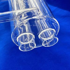 Wholesale Factory Custom High Temperature Resistant Large Diameter Quartz Tube from china suppliers