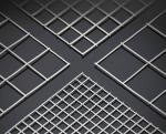 Heavy Gauge 2x2 Steel Mesh Panels Small Hole Size 25*25mm Decorative