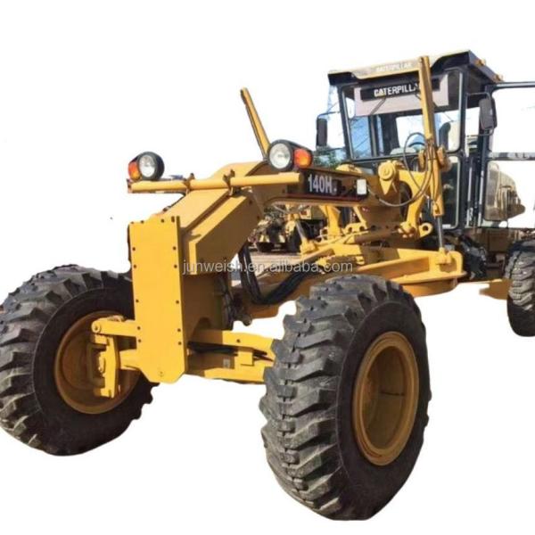 140h Usage Secondhand CAT Motor Grader with and Huade Hydraulic Valve 140G 140K