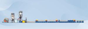 Wholesale Single Screw 3pcs PET Strap Extrusion Line Strapping Roll Manufacturing Machine from china suppliers