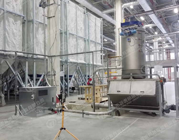 Feeding Station Dosing Feeder Carbon Steel Material For Powder