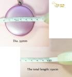 60 Inch Promotional Business Gifts Sewing Body Retractable Leather Tape Measure