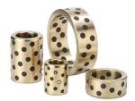 Flange Bushings Jdb Self Lubricating Linear Slide Bearing Graphite Bronze