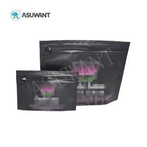 Wholesale ASUWANT Matte Aluminum Custom Printed China Heat Seal Mylar Bags Stand Up Child Proof Bag For Marijuana from china suppliers
