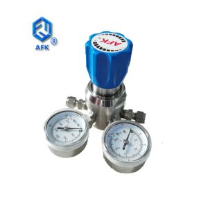 Wholesale 316L 600Psi Stainless Steel Pressure Regulator 1/4 Inch CE PTFE Valve from china suppliers