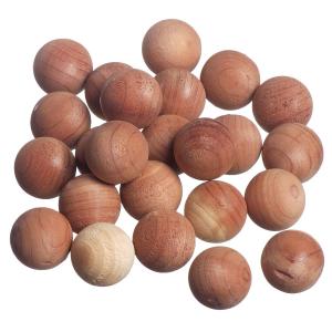 China Natural Pest Repellent red cedar wood ball on sale