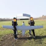HX330PRO Load 1to 3KG Military VTOL Drone UAV 640x512 Resolution