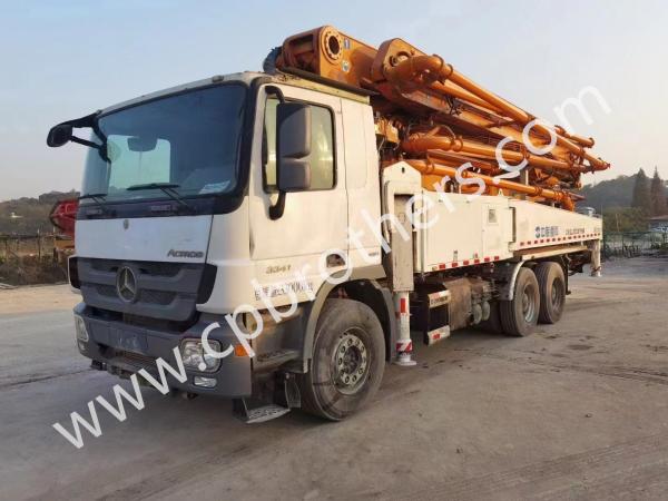 Feeding Height 1540 Zoomlion 47m Concrete Boom Pump Truck for Heavy-Duty