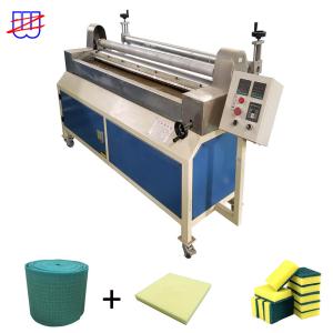 Wholesale Automatic Grade Semi-automatic Rubber Leather Gluing Machine for Kitchen Sponge Cloth from china suppliers