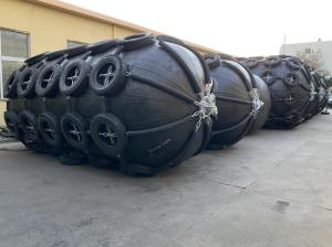 Wholesale STD Mooring Boat Bumper Yokohama Marine Fenders Nylon Rubber Pneumatic from china suppliers