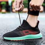 Men's Cool Flyknit Running Footwear Low Top Cushioning Multicolors