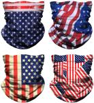 Custom Logo Printed Silk Tubular Face Cover Bandana