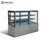 CFC Free R290 Refrigerated Deli Case Bakery Showcase LED Inside