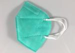 Stock 5 Ply Green 10pcs Kn95 Face Mask With Valve