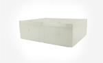 600x500x195mm Waterproof Large Junction Box with Lockable Snap Latch Hinged