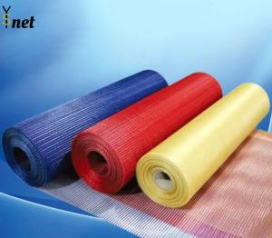 Wholesale Orange Self Adhesive Fiberglass Mesh 50m - 200m Fiberglass Reinforcement Mesh from china suppliers