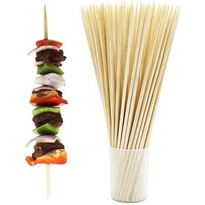 China FDA Approved 4Inch Bamboo BBQ Skewers Stick In Bulk -100pcs on sale