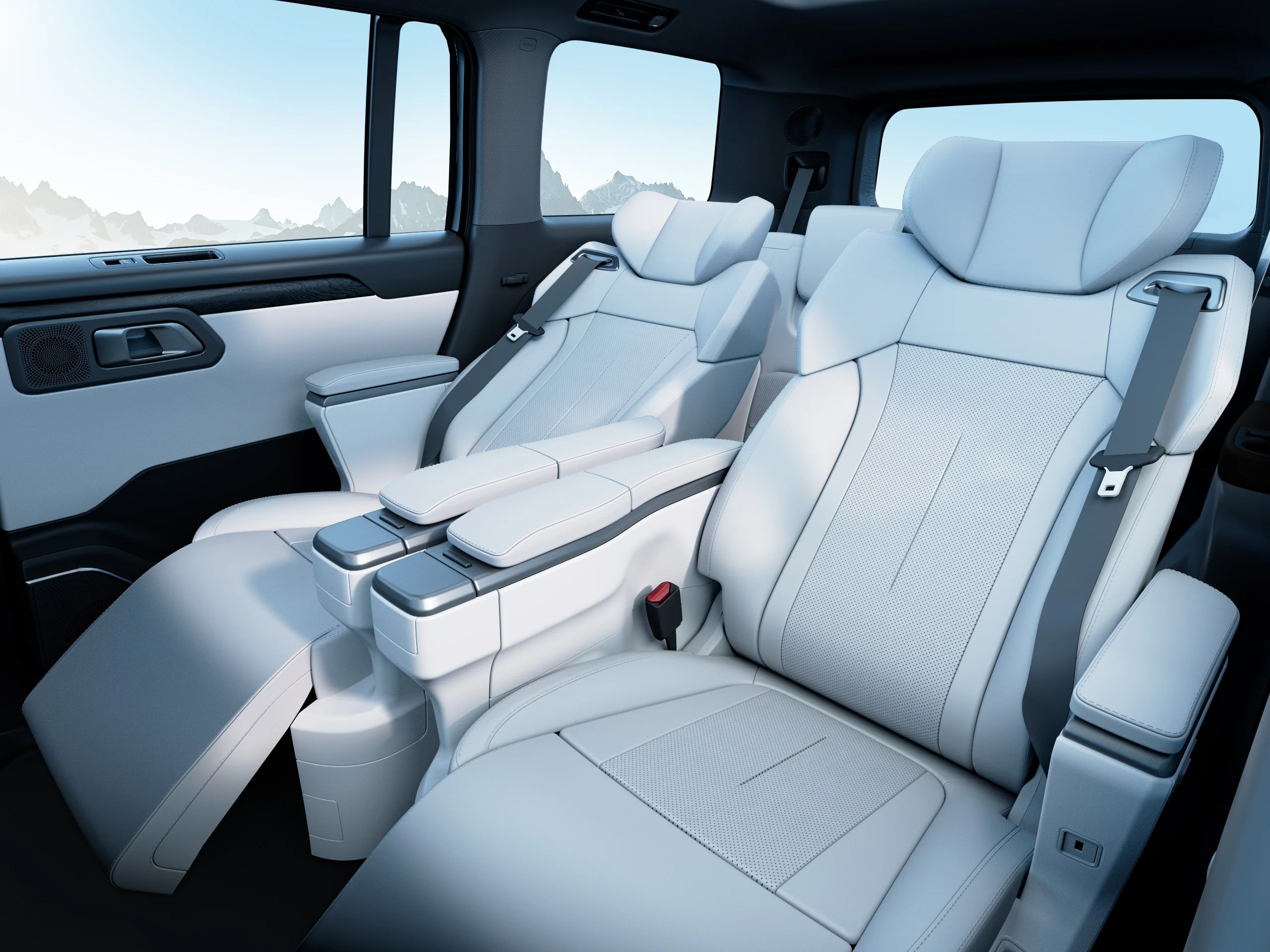 Chinese Baic Jishi 01 Series Long Range Polar Stone 01 Electric Vehicle with 476PS Maximum Horsepower and Big Luxury SUV