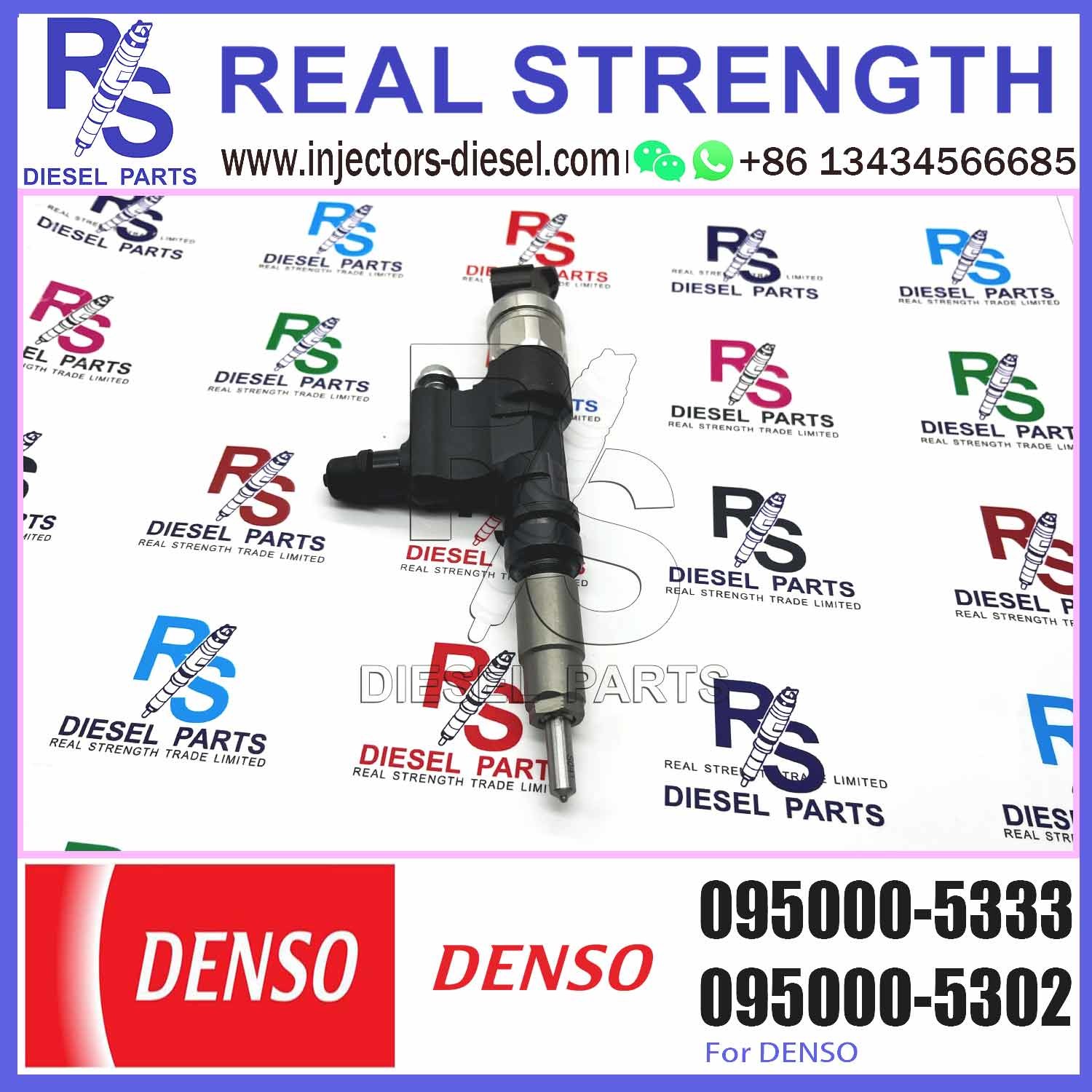 fuel engine diesel injector 095000-5332 095000-5333 for HINO OE 23910-1302/23670-E0150 with low price high quality 09500