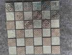 17kg/Ctn 300X300mm Metal Glass Mosaic Tile Interior Wall Decoration AAA