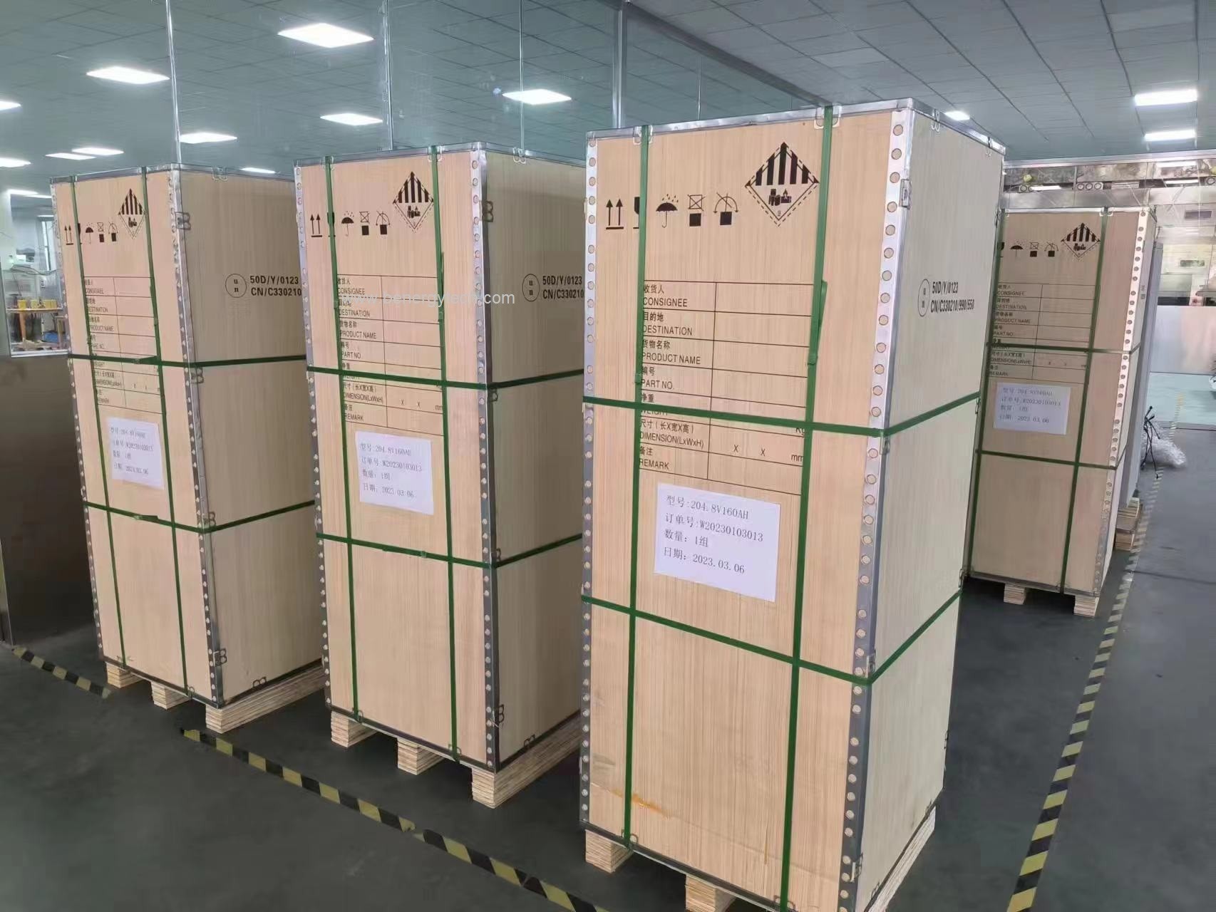 High Voltage Hybrid Charging Lifepo4 Solar Battery 30KWH 192V 160AH for UPS and Household Solar System