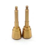 Brass CNC Turning Parts Gold Customized CNC Turned Parts Industrial