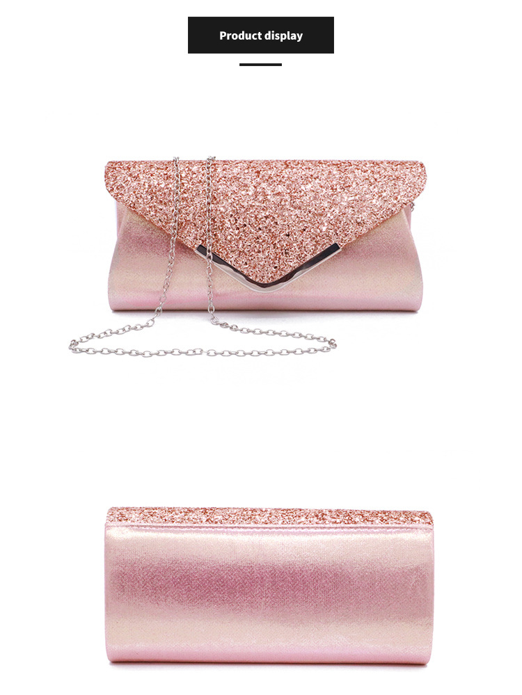 Elegant and Chic PVC Wallet Clutch Bag Crystal Bling Handbag for Women's Fashion