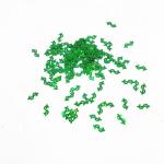 Die Cutting Printing Prop Money Green Dollar Sign Glitter Green Money Sign for