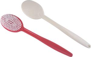 Wholesale PP Bristle Bath Body Brush , Extra Long PS Handle Back Washer Brush from china suppliers