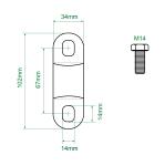 2mm Copper Busbars