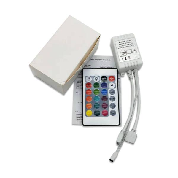 IR Remote Control LED RGB Controller 24 Key For RGB Strip Light