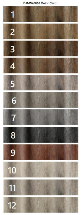 Eco Friendly SPC Rigid Core Vinyl Flooring 0.4mm Aquamarine Oak Unilin Click GKBM DM-W40053
