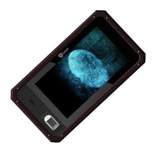 Wholesale IP65 Portable Fingerprint Scanner Rugged Android Devices Police Station Identification from china suppliers