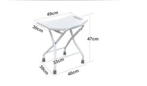 Wholesale Bathroom Folded Sliding Tub Transfer Bench , Shower Transfer Bench For Elderly / Disabled from china suppliers