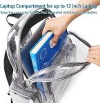 Clear Backpack Heavy Duty - Large Clear Backpacks For School PVC Transparent