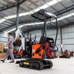 EPA Certified Gasoline 1.5 Tonne Excavator Hydraulic Crawler Smallest Mini
