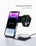 Multifunction Cool Electronic Gifts Portable 15w Wireless Charger Stand Foldable