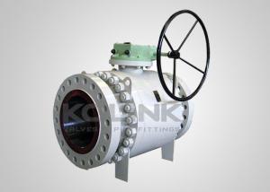 China Full-port Trunnion Ball Valve Full-bore Fire-safe Anti-static Blowout Proof Stem on sale