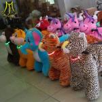 Hansel outdoor playground kiddy rides walking animal riding toys for kdis